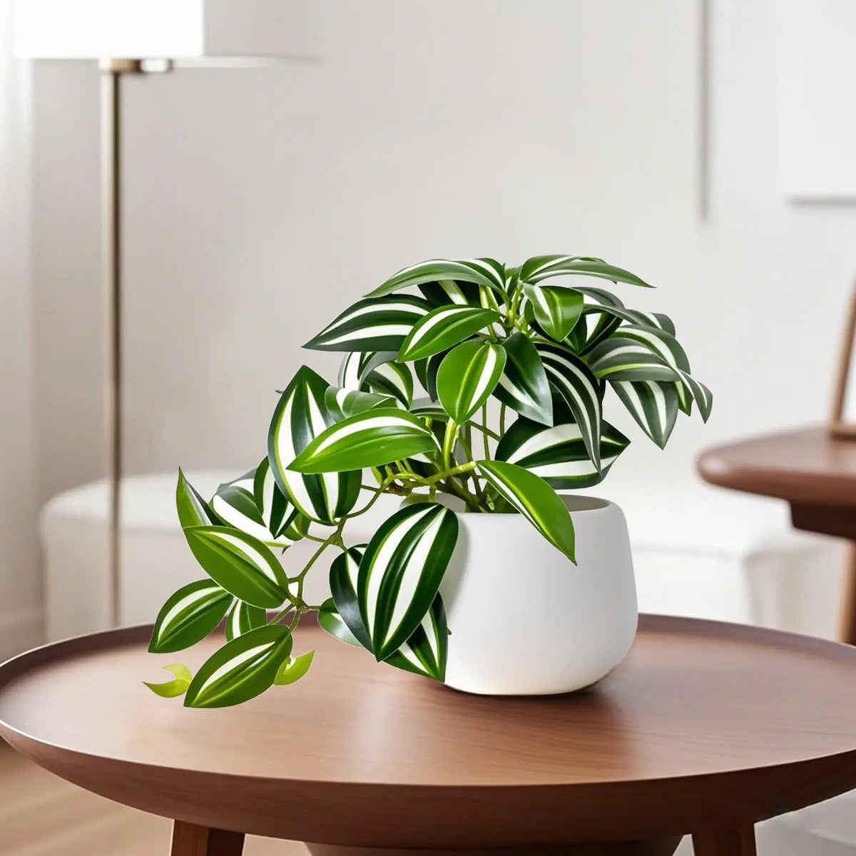 Set of 3 Artificial Green Plants with Pots, 15cm Mini Potted Fake Plants, Artificial Flower Decorations, Artificial Floral Plant, Faux Floral Decor, Suitable for Home, Office Desktop, Window Sills Decoration