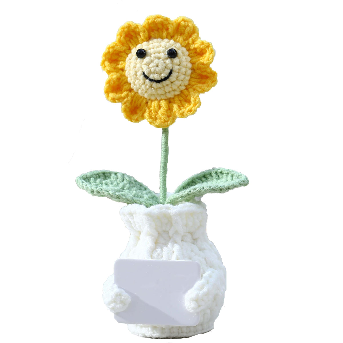 Forget-Me-Not Crochet Flower Potted Plant Gift