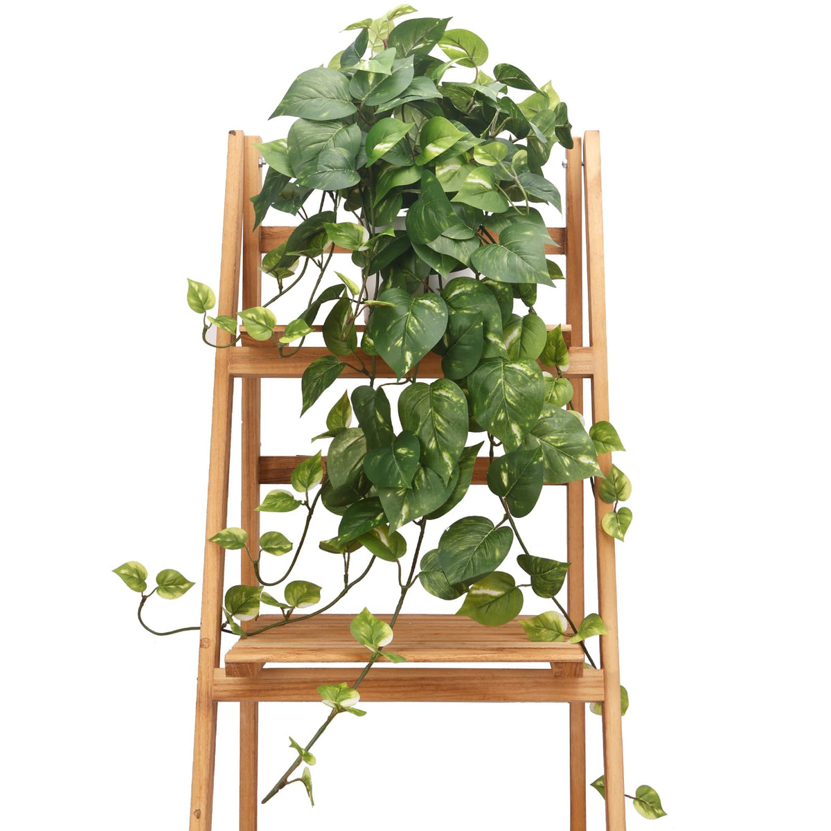 CEWOR Artificial Plants Fake Pothos with Plastic Pot Artificial Potted Plant for Home Office Bedroom Indoor Outdoor Decor 1 Pack